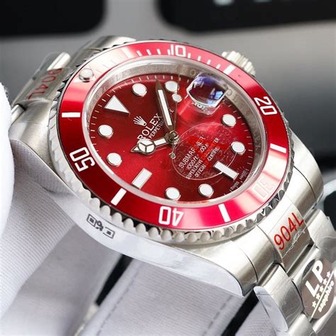 rolex red submariner images|Rolex red submariner for sale.